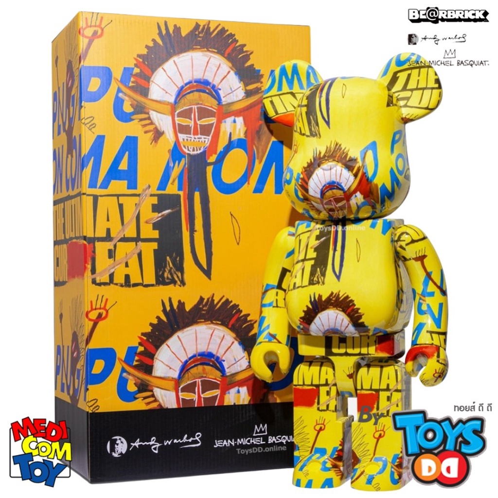 Bearbrick Warhol x Basquiat #3 - 400% & 100% - Collection