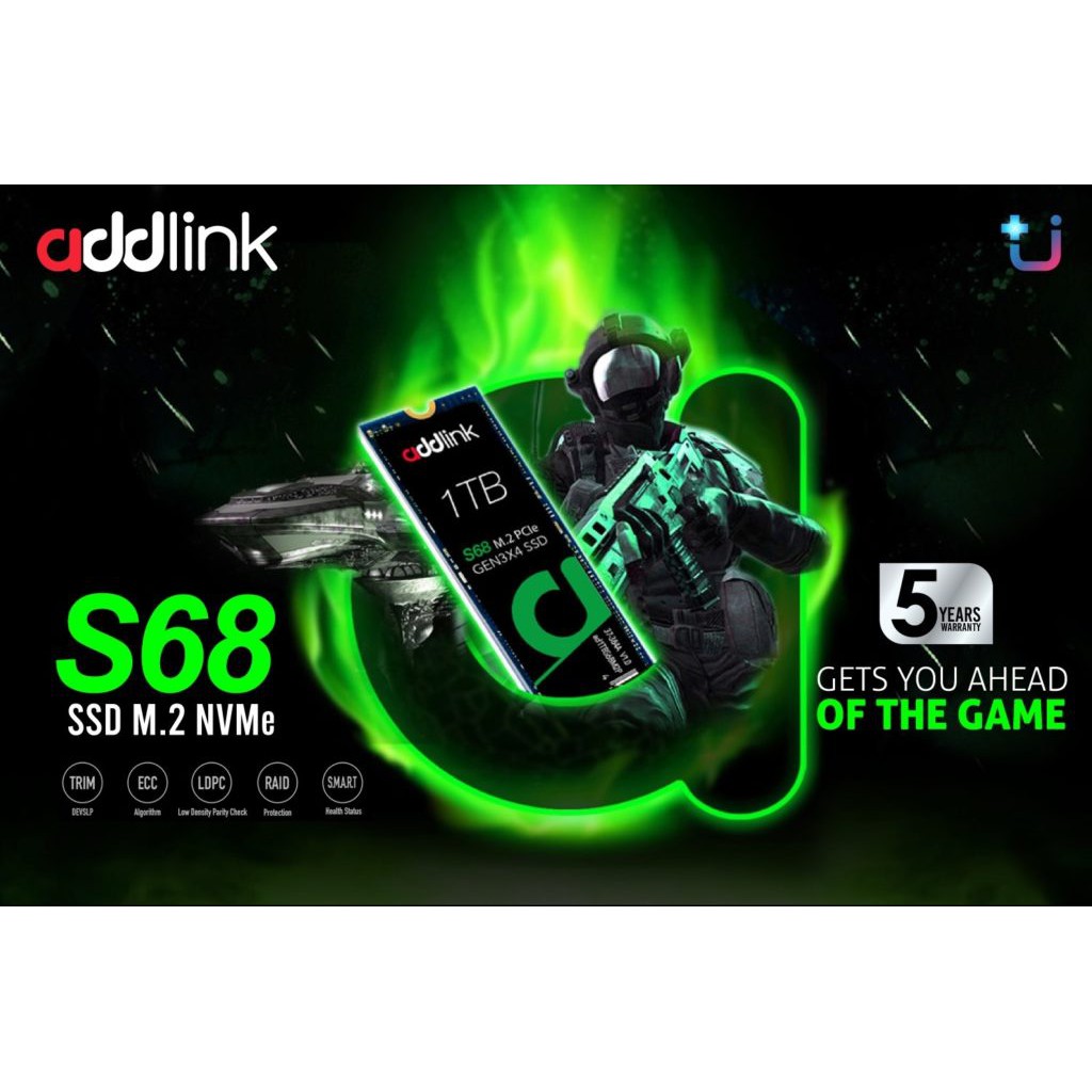 Addlink SSD M.2 รุ่น S68 ความจุ 256GB. | Shopee Thailand