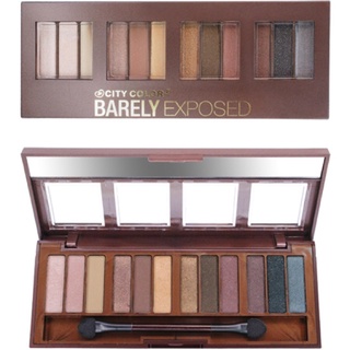 City Color Barely Exposed Eye Palette 8.64g.