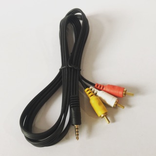 ภาพหน้าปกสินค้าสายAUDIO สายสัญญาณภาพและเสียงStereo Cable 3.5to AV Cableยาว1.5เมตร ที่เกี่ยวข้อง