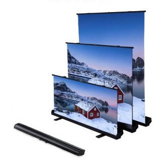 สินค้า จอโปรเจคเตอร์ จอพับโปรเจคเตอร์ จอรับภาพ 4K แบบตั้งพื้น OLEY 60\" 72\" 80\" 92\" 100\" 110\" 120\" 4:3 16:9 Projector Screen