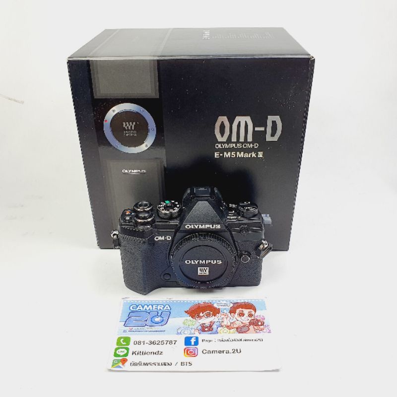 OLYMPUS OMD EM5III Black | Shopee Thailand