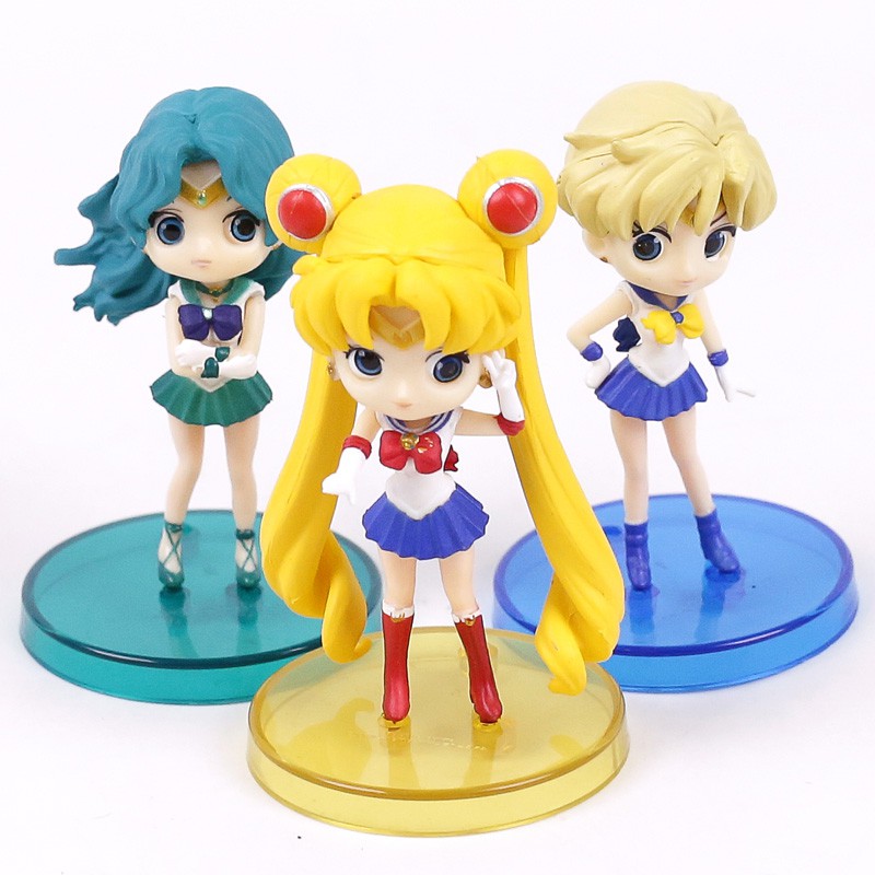 ภาพสินค้าQPosket Sailor Moon figure model โมเดล เซเลอร์มูน ฟิกเกอร์ 3 ชิ้น/เซ็ต (A/B/C) ของเล่น ของสะสม ของขวัญ จากร้าน pattrawuth บน Shopee ภาพที่ 6