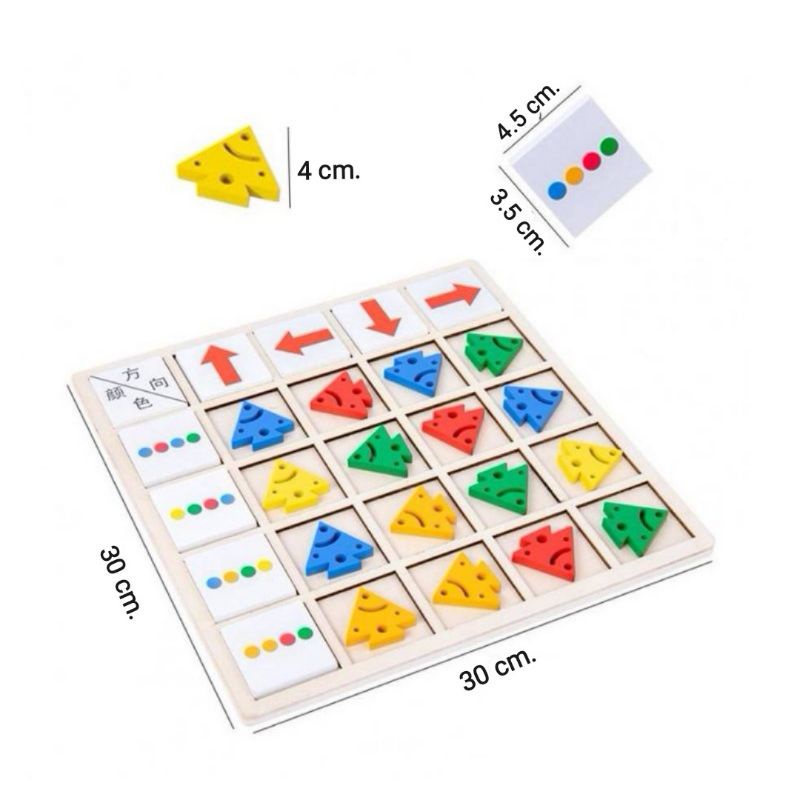 cognitive-direction-colours-direction-เกมแทนค่าทิศทาง-coding-game