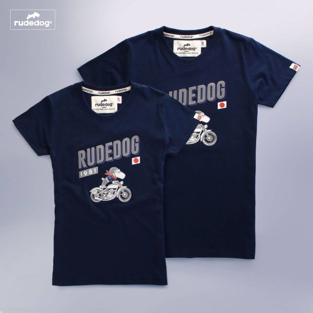 rudedog-เสื้อยืด-กรม-รุ่นมอเตอร์ไซค์