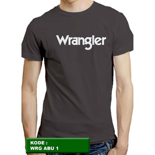 เสื้อยืดผ้าฝ้ายพิมพ์ลายคลาสสิก เสื้อยืด พิมพ์ลาย 30S Distro WRANGLER BASiC สไตล์อินโดนีเซีย