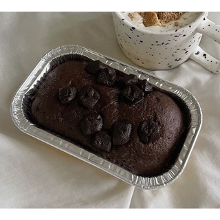 โลฟเค้ก ช็อคโกแลต บราวนี่ [ บราวนี่ไร้แป้ง เคล้าเนื้อเค้ก ] - Loaf cake Chocolate Brownies