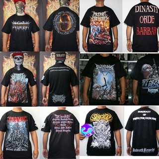 [100% Cotton] เสื้อยืด ARMORGOD x MOREDEAD x MUTILATION x BLEEDING CORPSE x MURKA x IMPLIED ของแท้