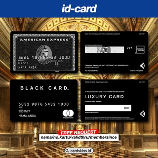 สินค้า บัตรปลอม ID สีดํา + พรีเมี่ยม