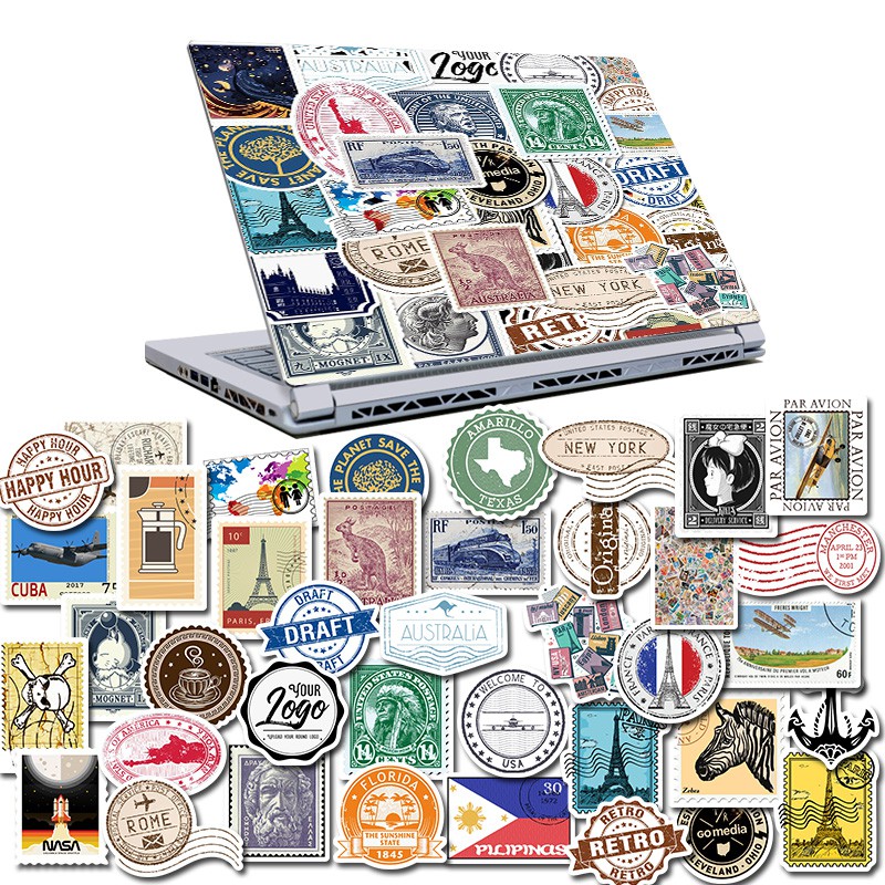 สติ๊กเกอร์ลายการ์ตูนสําหรับติดตกแต่ง-50-ชิ้น-แพ็ค