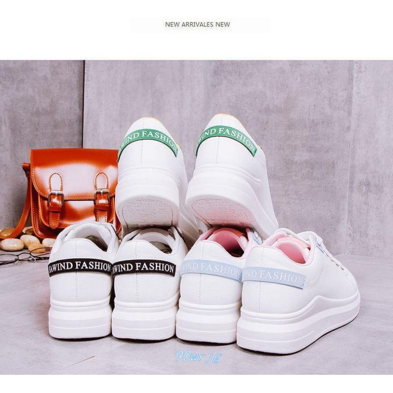 ภาพสินค้ารองเท้าผ้าใบแฟชั่นผู้หญิง สไตล์เกาหลี ทรงสปอร์ต (เพิ่มไซส์) H518 จากร้าน ps1688 บน Shopee ภาพที่ 2