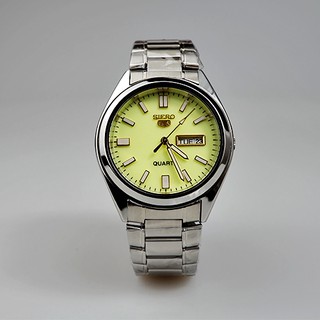 สินค้า SIERO นาฬิกาข้อมือผู้ชาย สายสแตนเลส สีเงิน/หน้าเขียว รุ่น SR-M002