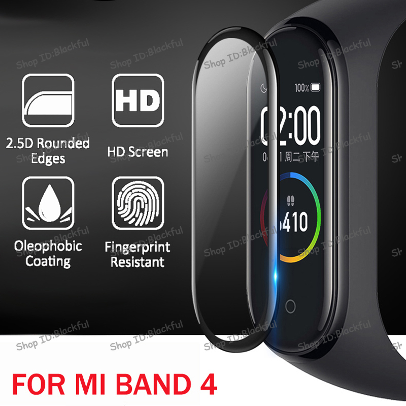 ฟิล์มกันรอยหน้าจอ-3-d-สําหรับ-xiaomi-mi-band-4-5