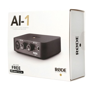 Rode AI-1 Studio-Quality USB Audio Interface & Headphone Amplifier for PC & Mac