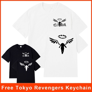 อะนิเมะ Tokyo Revengers Team Walhalla /Valhalla 3D พิมพ์ Unisex แขนสั้น Tops Tees