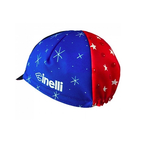 หมวกจักรยาน-cinelli-cosmic-riders-cap-blue-1-ใบ-สินค้าถูกลิขสิทธิ์