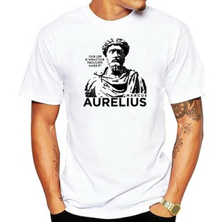 เสื้อยืดผ้าฝ้ายพรีเมี่ยม เสื้อยืด ผ้าฝ้าย พิมพ์ลายคําคม Marcus Aurelius Mothers Day แฟชั่นสําหรับผู้ชาย 2022 เสื้อยืด