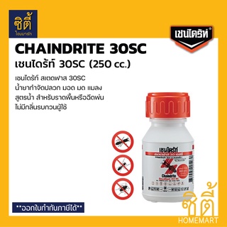 Chaindrite Stedfast 30SC น้ำยากำจัดปลวก (250 ซีซี) เชนไดร้ท์สเตดฟาส 30SC น้ำยาฆ่าปลวก สูตรน้ำ ราดพื้น พ่น