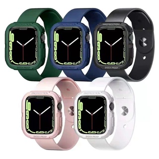 ภาพขนาดย่อของภาพหน้าปกสินค้าเคส applewatch กีฬา ยาง Apple Watch Series 7 Case i watch Case Size 40mm 41mm 44mm 45mm 38mm 42mm apple watch series 7 6 5 4 3 Apple Watch se เคส applewatch series 7 จากร้าน fortunetimes02.th บน Shopee ภาพที่ 2
