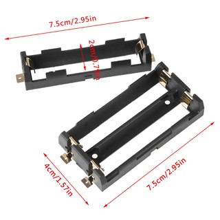 18650 กล่องพลาสติก เก็บแบตเตอรี่ SMD SMT แบบชาร์จไฟได้