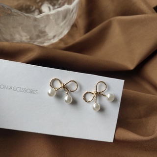 **พร้อมส่งจากไทย** ต่างหูก้านเงิน 925 สไตล์เกาหลี earrings