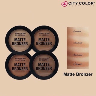 ภาพหน้าปกสินค้าCity Color Matte Bronzer 8.95g (มี4เฉดสีให้เลือก) ซึ่งคุณอาจชอบสินค้านี้