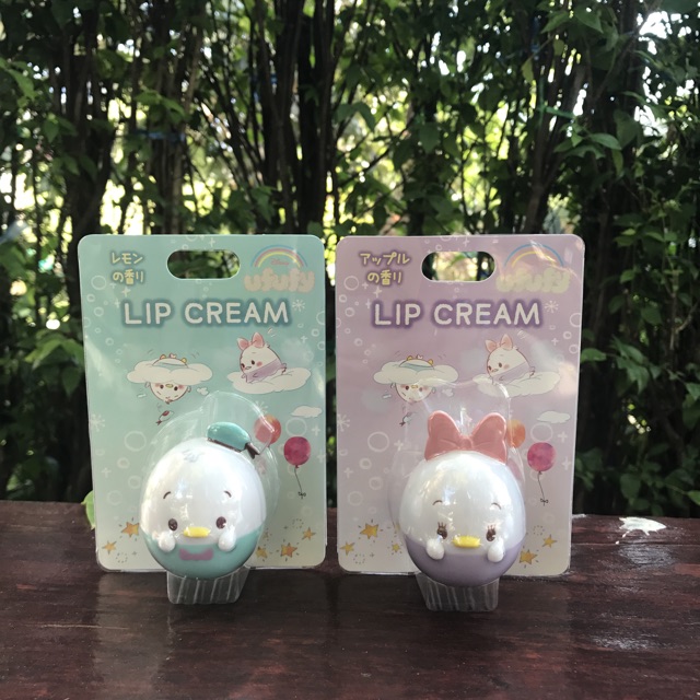 ของแท้-จากดิสนีย์โตเกียว-ญี่ปุ่น-lip-ลิปมัน-ลิปครีมทรงไข่-tsum-tsum-มีทั้งหมด-7-ลาย