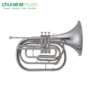 French Horn Custom MFH-505 Nickel เฟรนช์ฮอร์น by Churairat Music