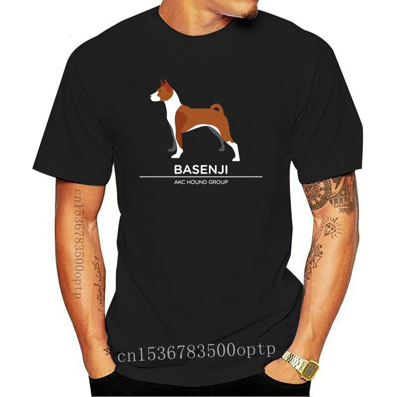 100-cotton-เสื้อยืดแขนสั้นลําลอง-ผ้าฝ้าย-ลาย-basenji-l40-สําหรับผู้ชาย-bphokj53jaehen62