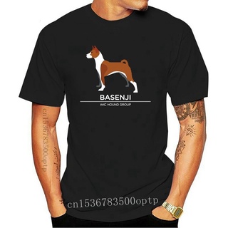 [100% Cotton] เสื้อยืดแขนสั้นลําลอง ผ้าฝ้าย ลาย Basenji L40 สําหรับผู้ชาย BPhokj53JAehen62