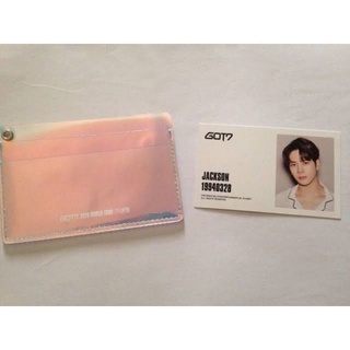 [ พร้อมส่ง ]​ GOT7 EYES ON YOU WORLD TOUR - CARD WALLET NAMECARD​ [JACKSON GOT7]