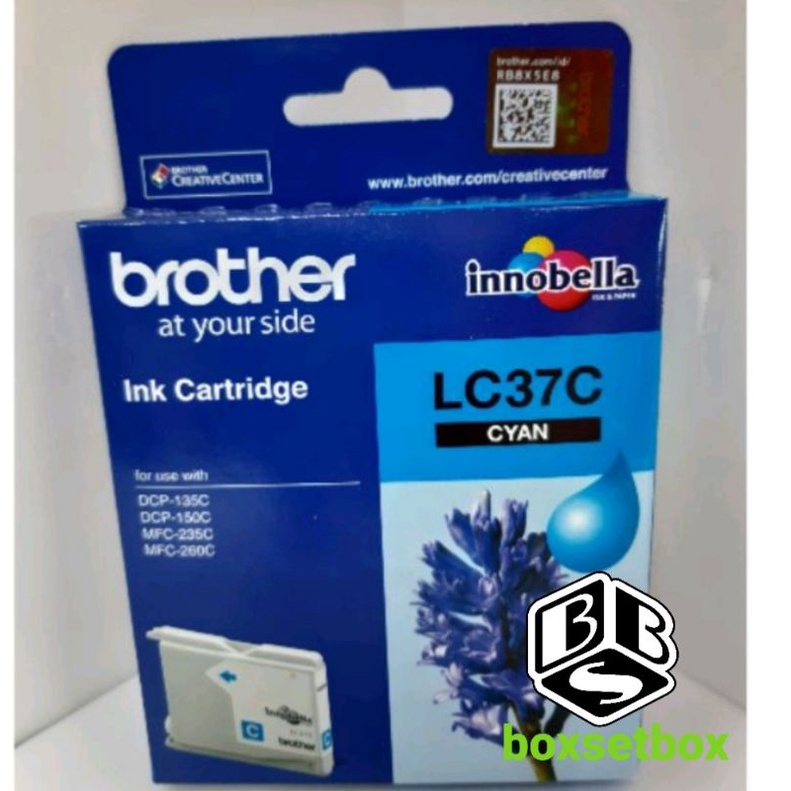 หมึก-brother-lc37-c-สีฟ้า-ใช้กับ-printer-รุ่น-dcp-135c-dcp-150c-mfc-235c-mfc260c