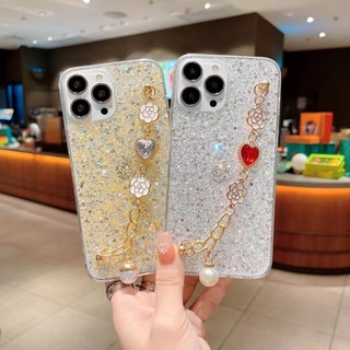 เคสโทรศัพท์ สําหรับ Samsung A54 A34 A24 A14 A53 A73 A23 A52 A52S A33 A32 A13 4G 5G A04S มือถือแบบนิ่ม กันกระแทก พร้อมสายคล้องมือ