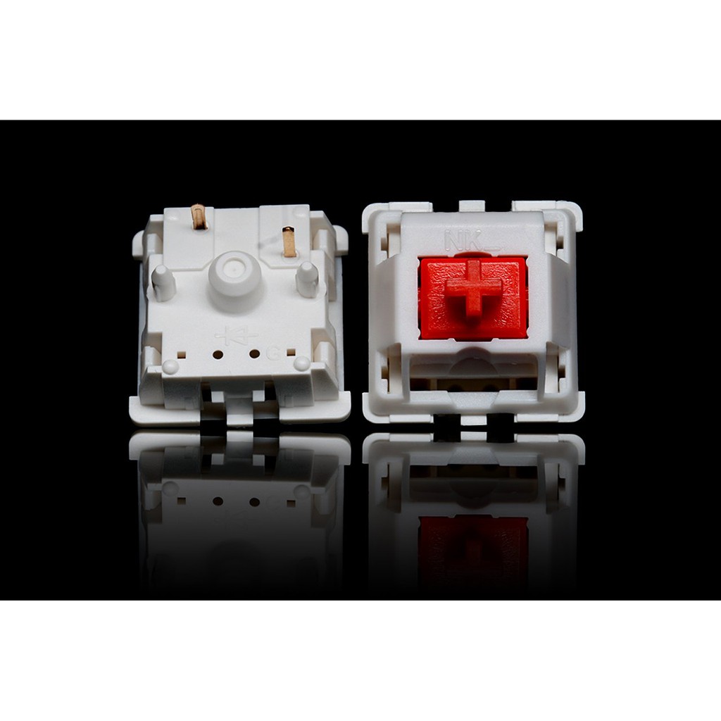 NovelKeys Silk Red Switches x10 ea. pack (Linear / 55g bottom out