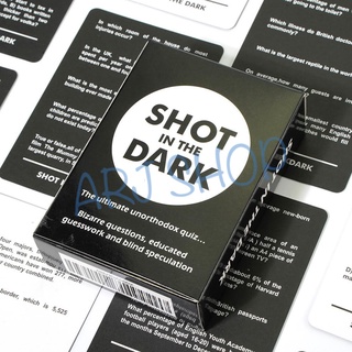 Shot in the Dark - บอร์ดเกม moment กระชับความสัมพันธ์ Quiz Game เกมเสริมความสัมพันธ์ เกมปาร์ตี้ Party game