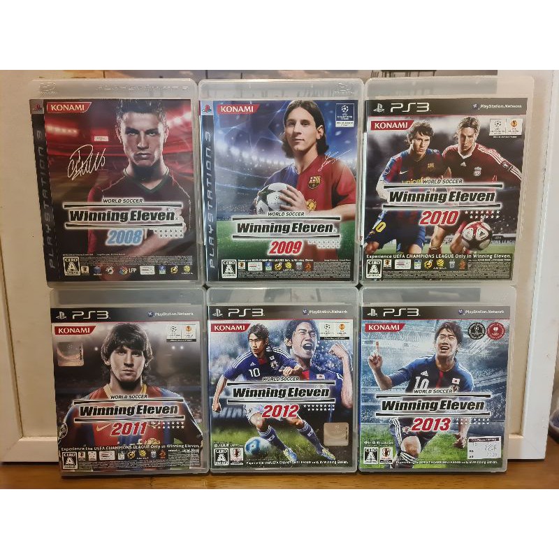 ขายเหมาแผ่นเกม-winning-เครื่องps3-6ภาค-390บาท