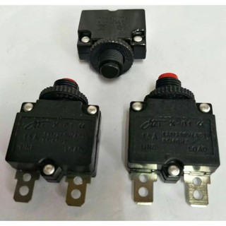 Overload Switch(ZX)โอเวอร์โหลดสวิทซ์เบรคเกอร์ตัดไฟเกินป้องกันสวิทซ์ฟิวส์15A250VACขาย3ชิ้น100บ.สินค้าพร้อมส่ง