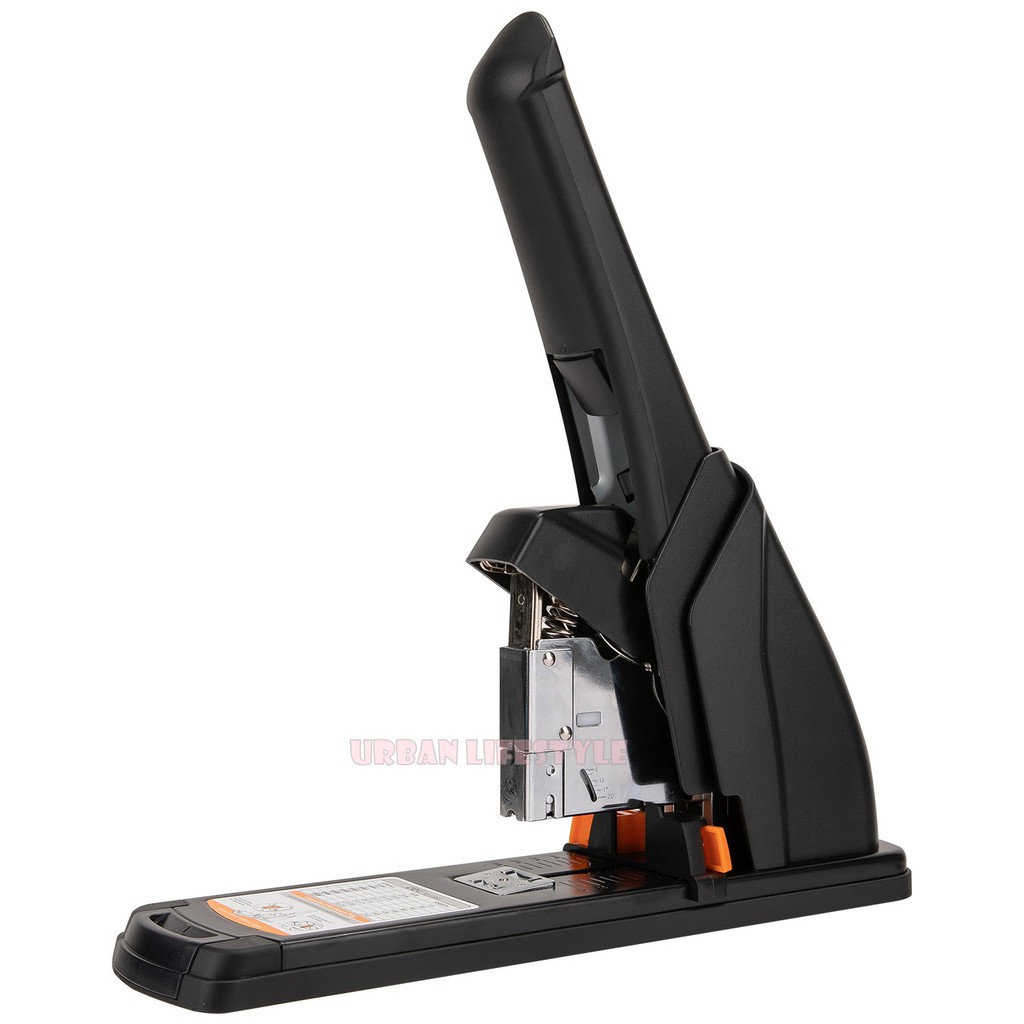 deli-no-0383-heavy-duty-stapler-เครื่องเย็บเข้าเล่ม-เครื่องเย็บกระดาษประหยัดแรง