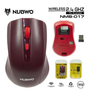 เมาส์ไร้สาย NUBWO NMB-017 Wireless Silent Mouse สีสันสดใส ราคาถูก ส่งไว 💕