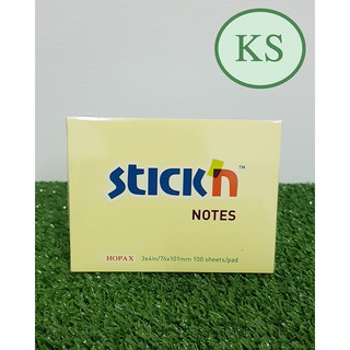 กระดาษโพสอิท STICKN ขนาด 3*4 สีเหลือง