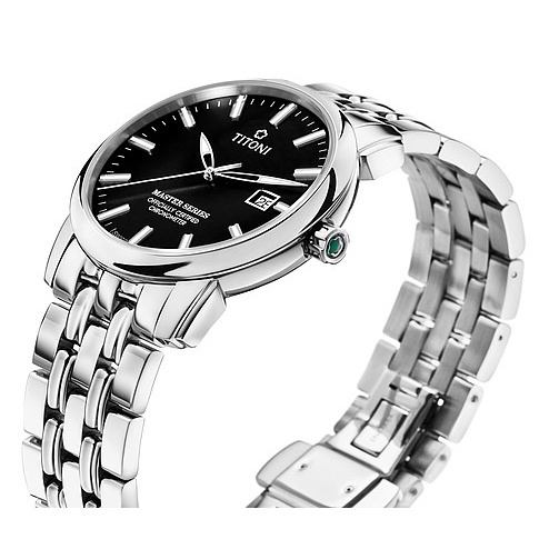 นาฬิกา-titoni-master-series-41mm-black-dial-stainless-bracelet-83188-s-577-avid-time-ของแท้-ประกันศูนย์