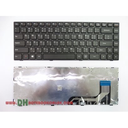 แป้นพิมพ์-คีย์บอร์ดโน๊ตบุ๊ค-lenovo-100-14iby-laptop-keyboard-สีดำ-ภาษาไทย-อังกฤษ