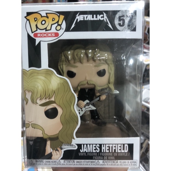 POP! Funko Rocks นักดนตรี วง Metallica ของแท้ 100% มือหนึ่ง | Shopee ...