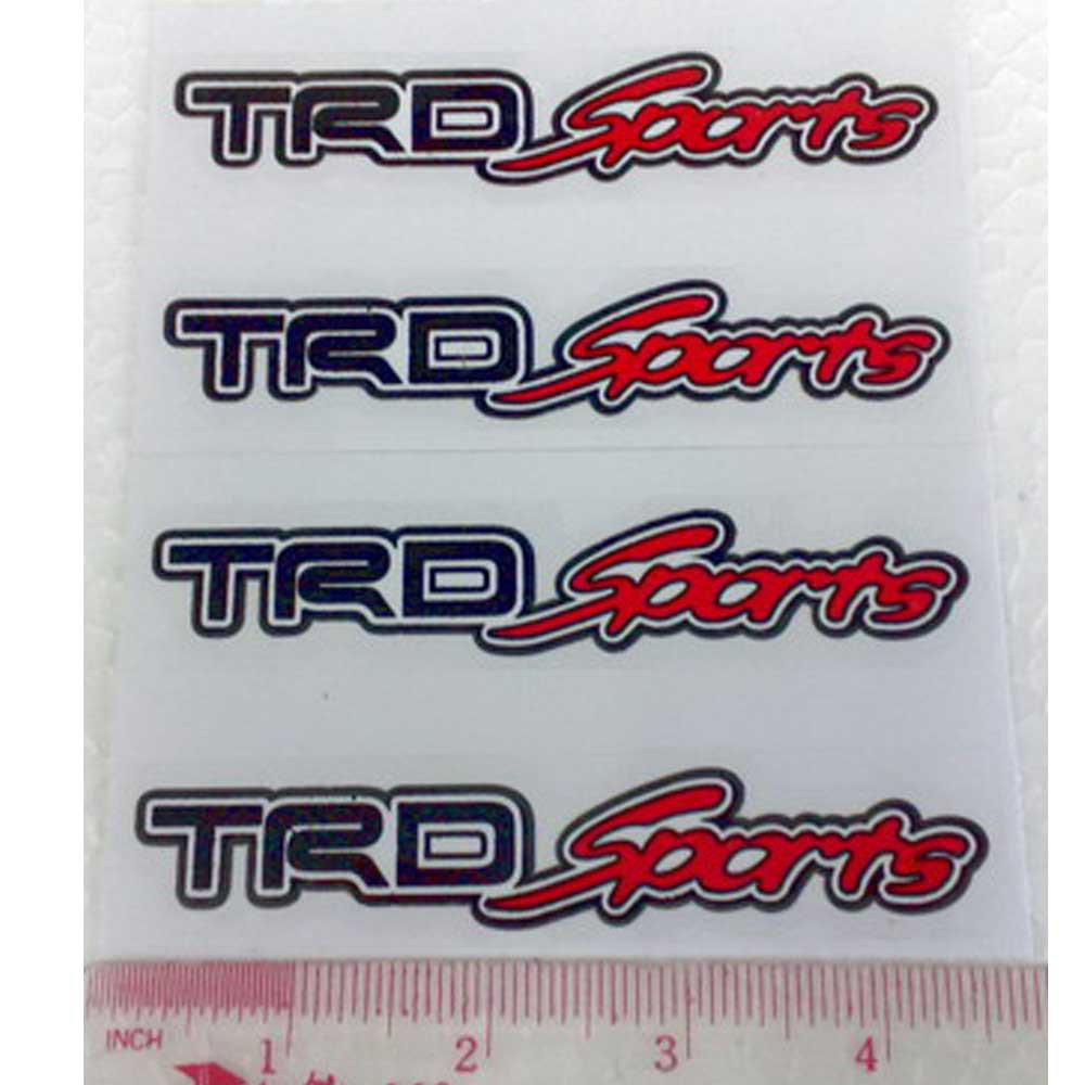 สติกเกอร์ติดก้านแม็ก-trd-sports-สติกเกอร์ล้อ-trd-1-ชุด-4ชิ้น-ติดได้-4-ล้อ