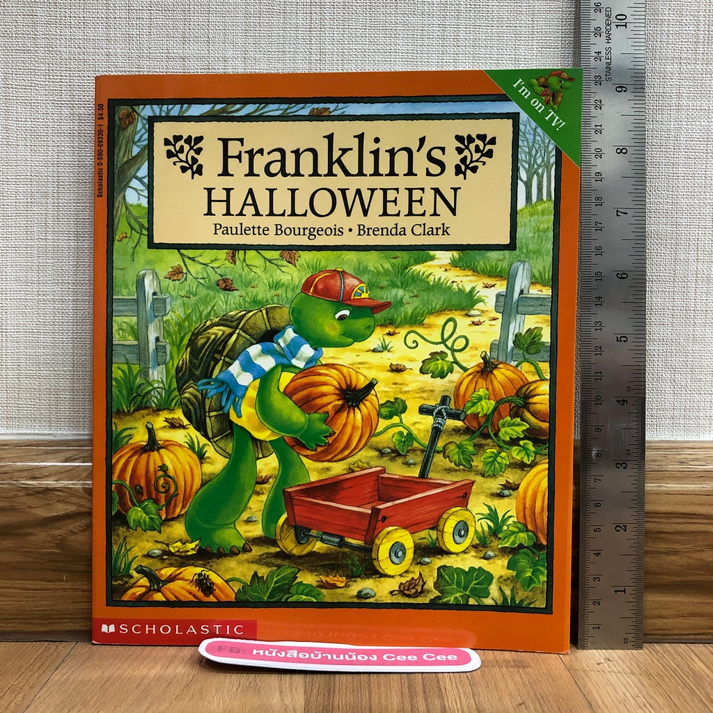 หนังสือนิทานภาษาอังกฤษ ปกอ่อน Franklin's Halloween | Shopee Thailand