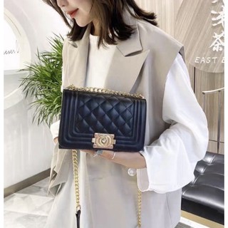 รูปภาพขนาดย่อของพร้อมส่ง กระเป๋าสะพายข้างchanel กระเป๋าใส่มือถือ กระเป๋าสายโซ่ กระเป๋า กระเป๋าใส่โทรศัพท์สะพายข้าง มีเก็บปลายทางคะลองเช็คราคา