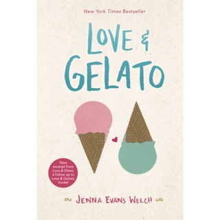 หนังสือภาษาอังกฤษ Love &amp; Gelato