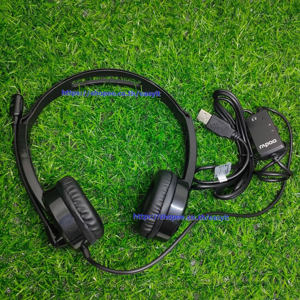 หูฟัง-usb-rapoo-h120-usb-stereo-headset-black-พร้อมส่ง-ราคาดี-คุณภาพดี