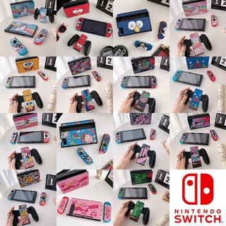 สติ๊กเกอร์ลายสัตว์สําหรับตกแต่งคอนโซล Nintendo Switch