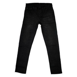 สินค้า กางเกงยีนส์ ยืด ผู้ชาย ทรงกระบอกเล็ก สีดำ MEDIA JEANS (SS11/6)